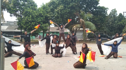 Pramuka SMAN 1 Cileungsi Lakukan Persiapan Jelang Demo Ekstrakurikuler Pada MPLS