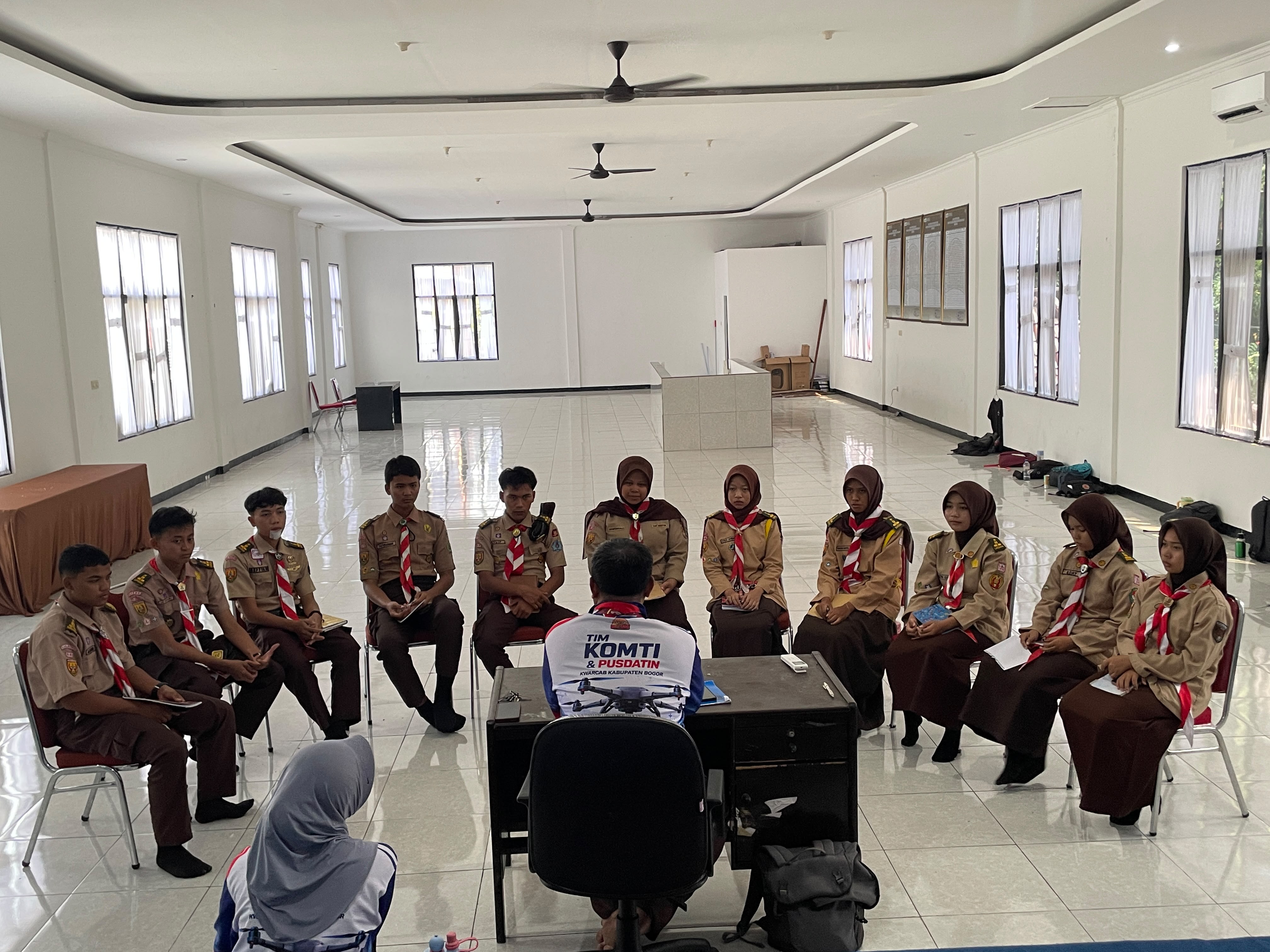 Perwakilan Kwarran Leuwisadeng Lolos Seleksi Tahap Awal Unit Warta Sayaga Kwarcab Kabupaten Bogor