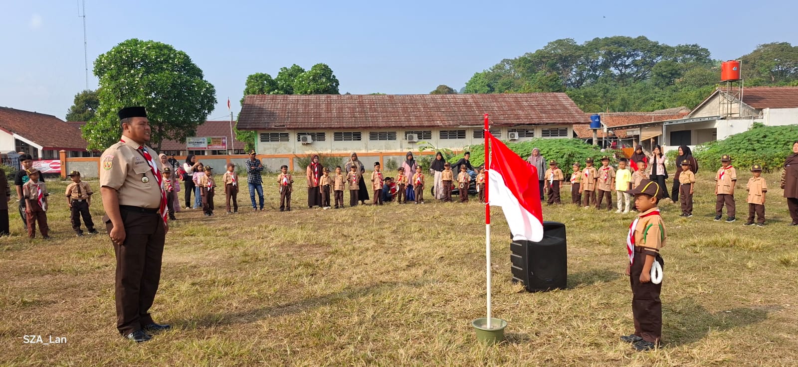 Semangat Pramuka Berkobar di Persari dan Persami SDN Cipinang 01, Kwarran Rumpin Berikan Motivasi kepada Pramuka Siaga dan Penggalang