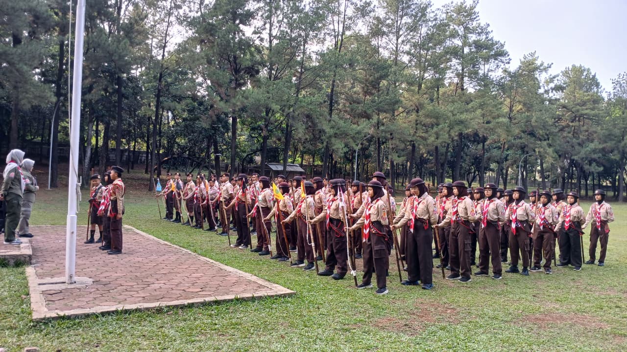 Kontingen Kwarcab Kabupaten Bogor Matangkan Persiapan Jamnas XII Melalui Training Center ke 3 di Bumi Perkemahan Cimandala