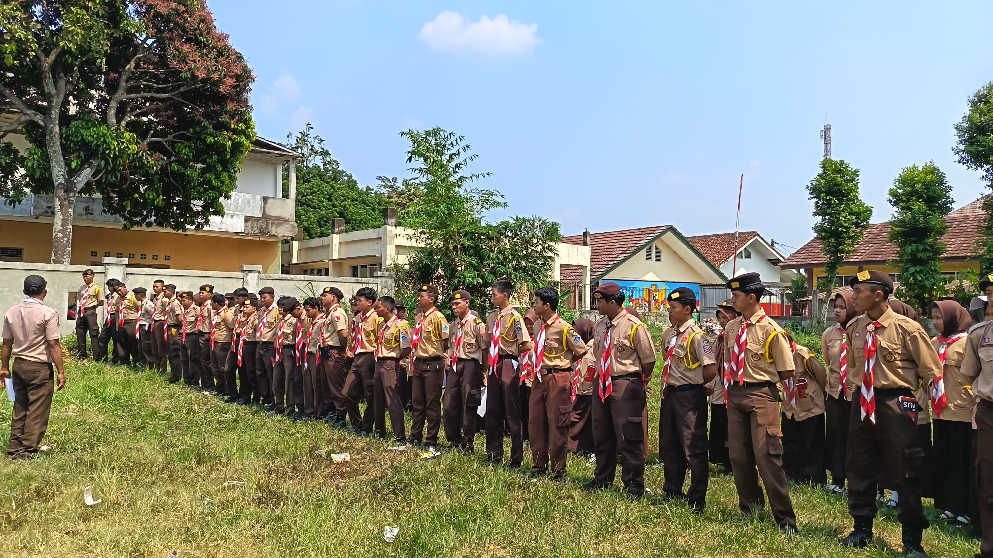 Tingkatkan Keterampilan dan Sinergi, Kwarran Tajurhalang Sukses Gelar Latihan Gabungan Penegak-Pandega 2026