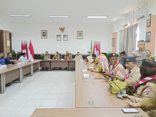 Kwarran Cileungsi Ikuti Rakoor Bersama Forkompimcam Bahas Berbagai Agenda