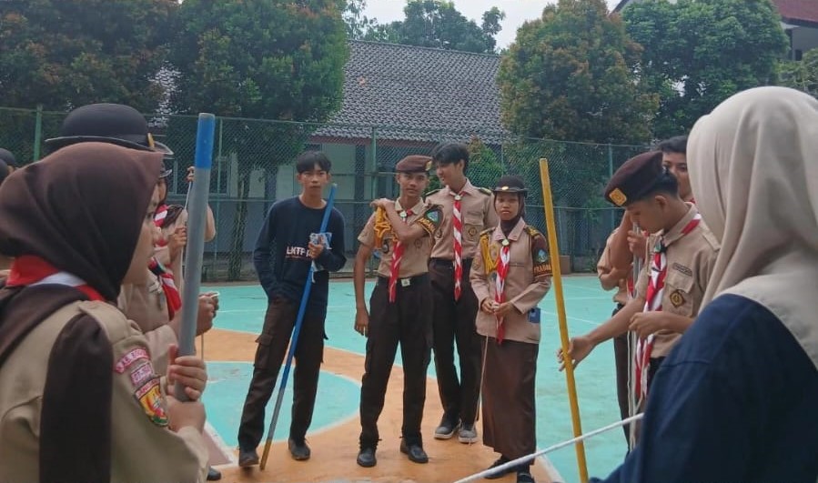 Ambalan PASARARA SMA Negeri 1 Rumpin Matangkan Demo Ekstrakurikuler Melalui Kumpul Latihan Demos