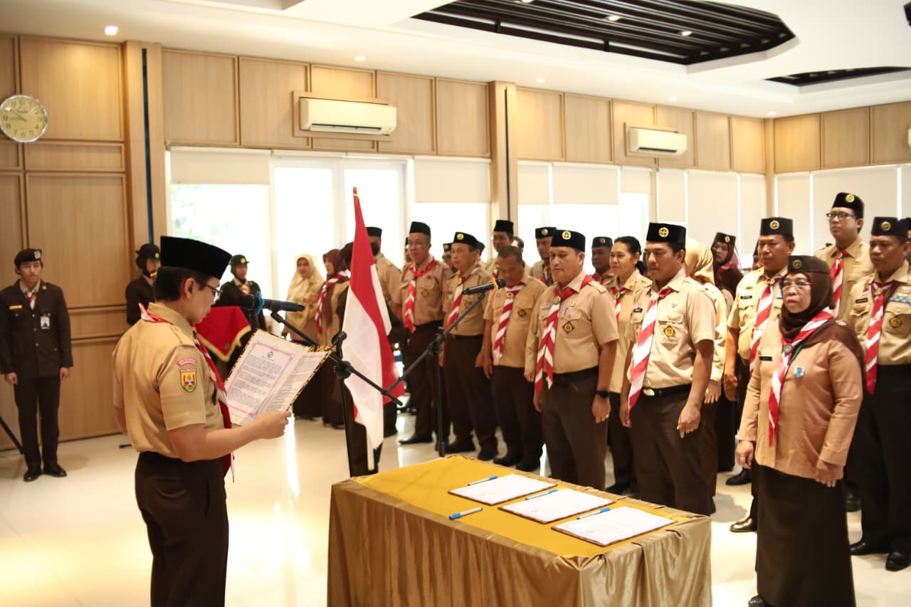 Resmi Dilantik, Pengurus Kwartir Ranting Cibinong Masa Bakti 2026–2029 Siap Menguatkan Gerakan Pramuka