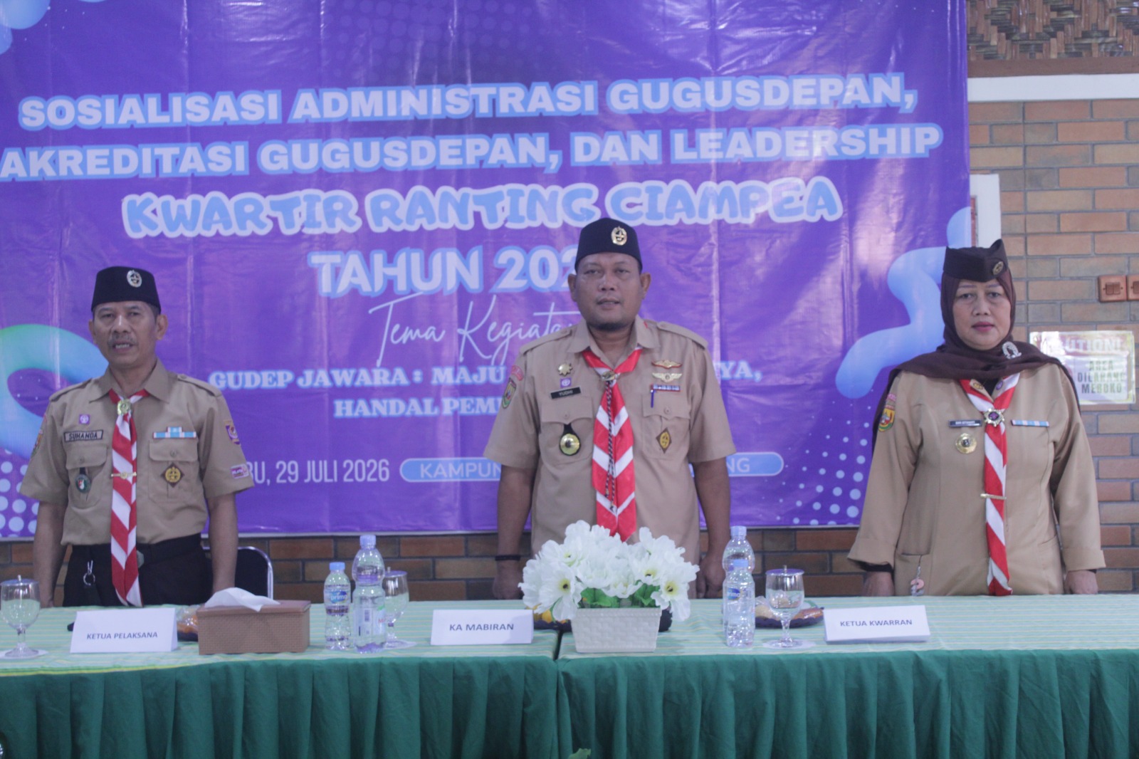 Kwarran Ciampea Dorong Peningkatan Mutu Gudep Melalui Sosialisasi Administrasi dan Akreditasi