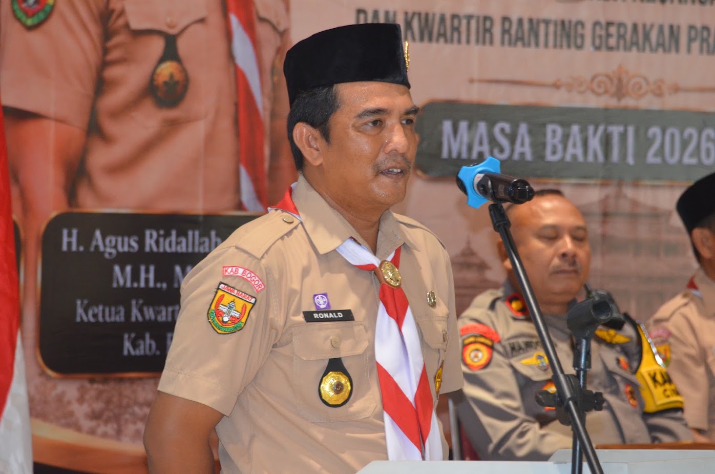 Selamat dan Sukses atas Dilantiknya Kak Ronald, S.H. sebagai Ketua Kwartir Ranting Cibinong Masa Bakti 2026–2029