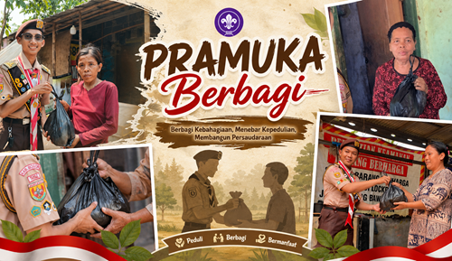 Wujudkan Kepedulian Masyarakat, Pramuka Garuda SMK Bina Teknika Ikuti Bakti Sosial di Desa Gandoang