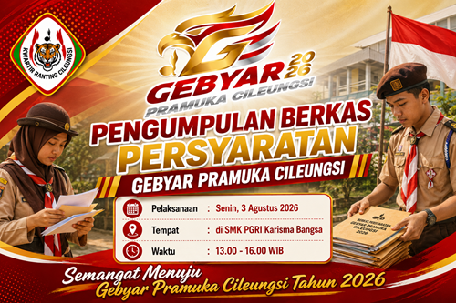 Gebyar Pramuka Cileungsi Masuki Tahap Pengumpulan Berkas Persyaratan Peserta.