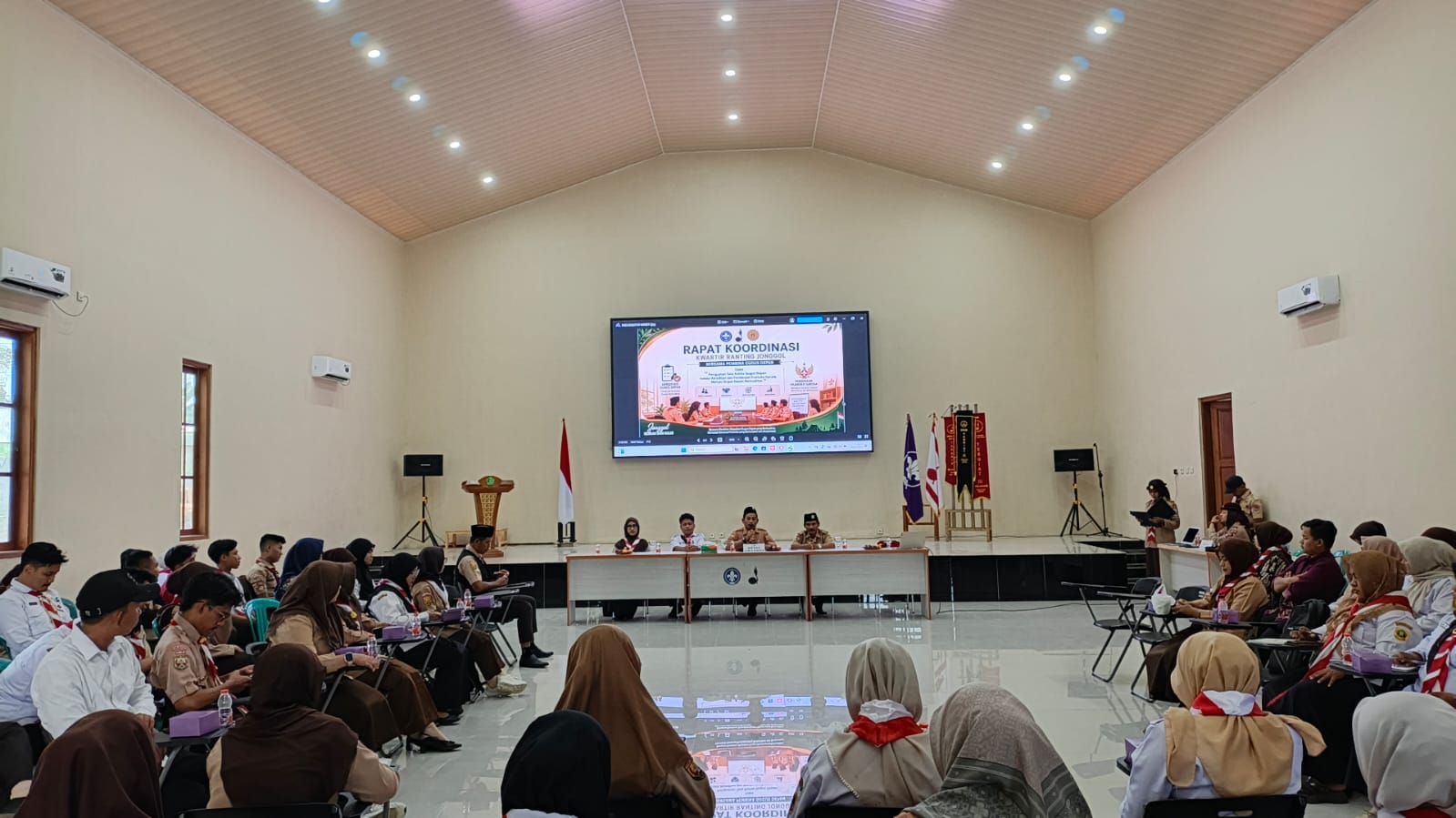 Ketua Kwarran Jonggol Buka Rapat Koordinasi Pembina se-Kwartir Ranting Jonggol Tahun 2026