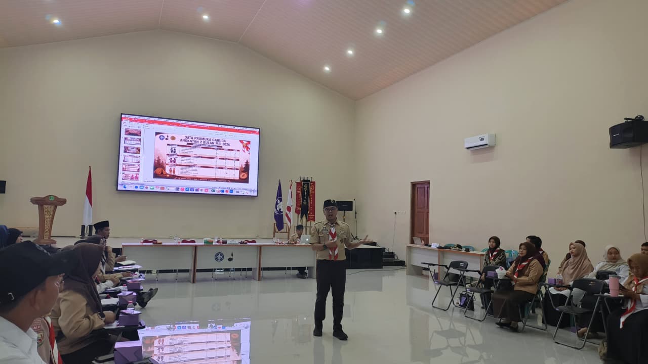 Kwarran Jonggol Bekali Pembina Gugusdepan dengan Panduan Penempuhan Pramuka Garuda