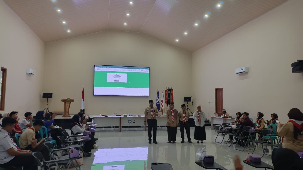Kwarran Jonggol Sosialisasikan Akreditasi Gugusdepan kepada Pembina se-Kwartir Ranting Jonggol