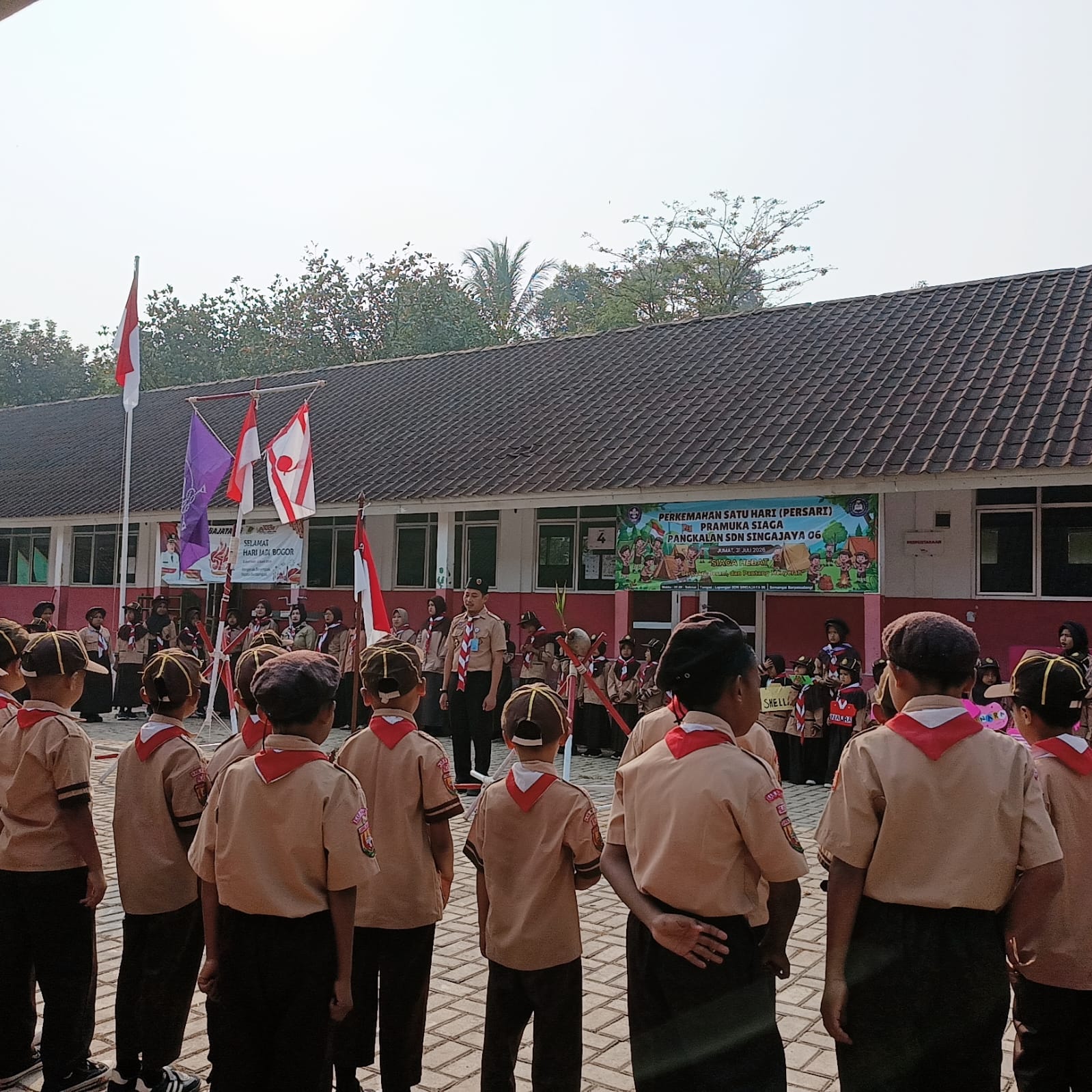 Kwarran Jonggol Monitoring Kegiatan PERSARI Gugusdepan SDN Singajaya 06