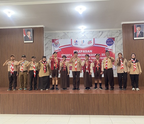 Ketua Mabiran Cileungsi Lepas Peserta Kegiatan Cabang dan Nasional