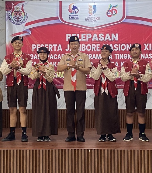 Pramuka Cileungsi Bersiap Jadi Petugas Upacara Hari Pramuka ke-65 Tingkat Nasional