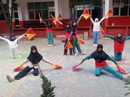 Latihan Rutin Jadi Modal Pramuka SDN Kampung Sawah 1 Ikuti Gebyar Pramuka Cileungsi Tahun 2026