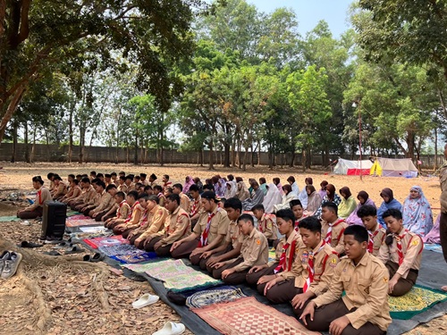 Kemah Blok SIT Darul Muqorrobin Tanamkan Karakter Islami dan Jiwa Kepemimpinan Melalui Kegiatan Kepramukaan