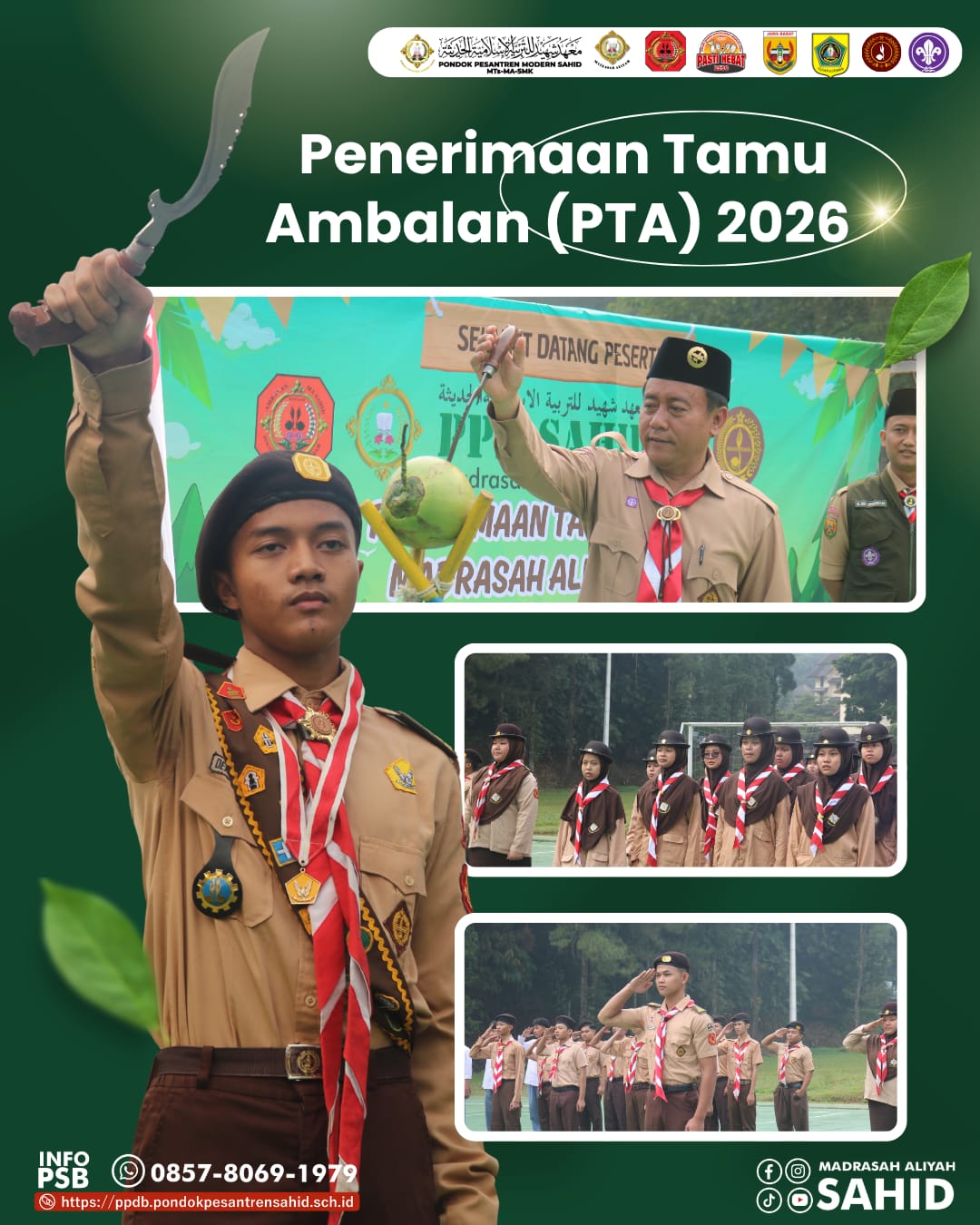 ⚜️🏕️ Resmi Dibuka! Pramuka MA Sahid Gelar Pembukaan Penerimaan Tamu Ambalan (PTA) Tahun 2026