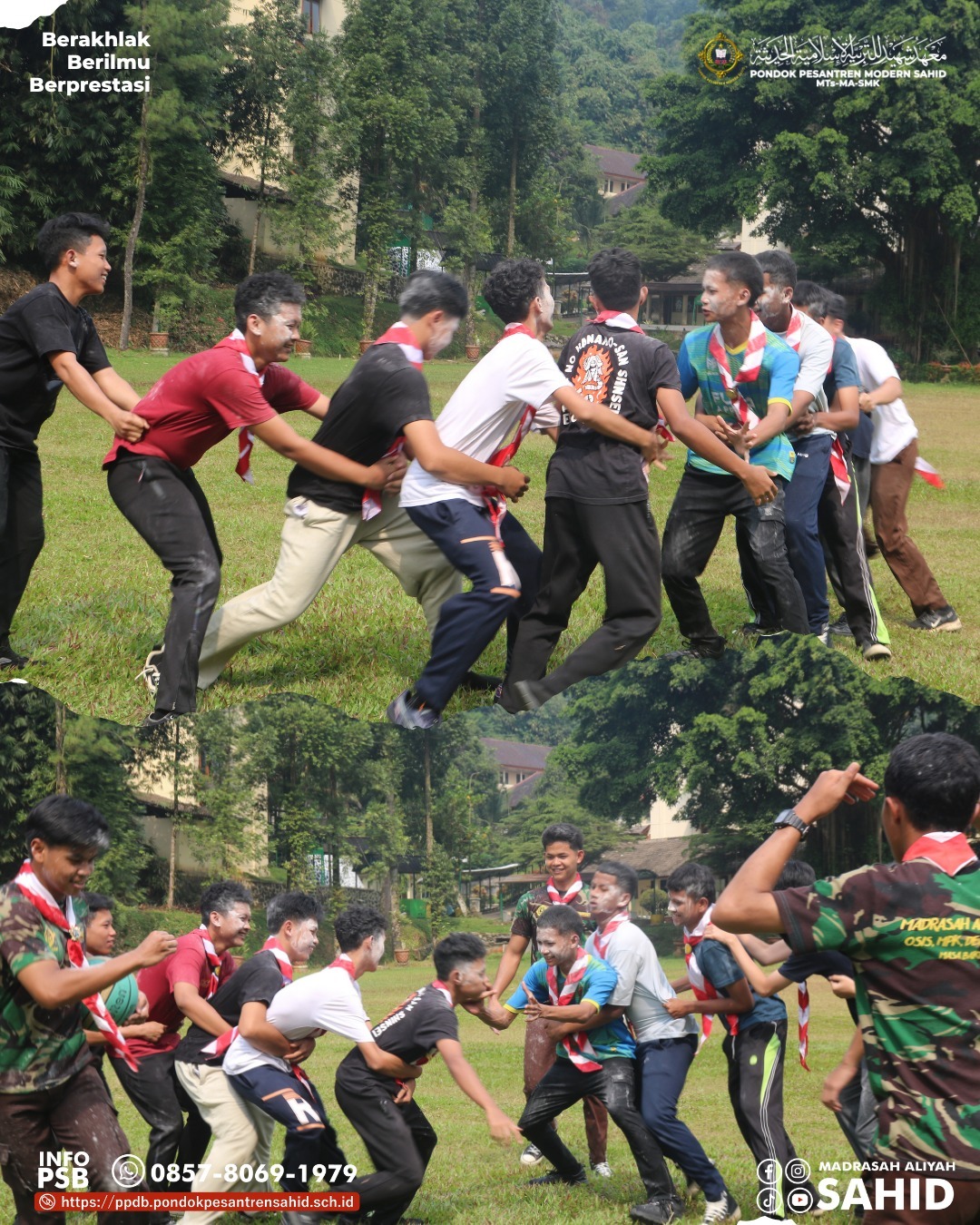 ⚜️🎯 Games Seru Warnai Penerimaan Tamu Ambalan! Pramuka MA Sahid Perkuat Kekompakan dan Jiwa Kepemimpinan