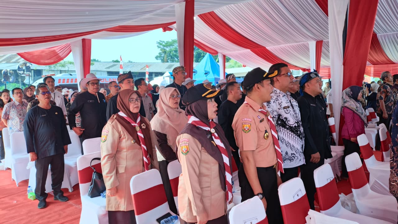 Kwarran Jonggol Hadiri Peresmian Pasar Hewan Bogor di Kecamatan Jonggol