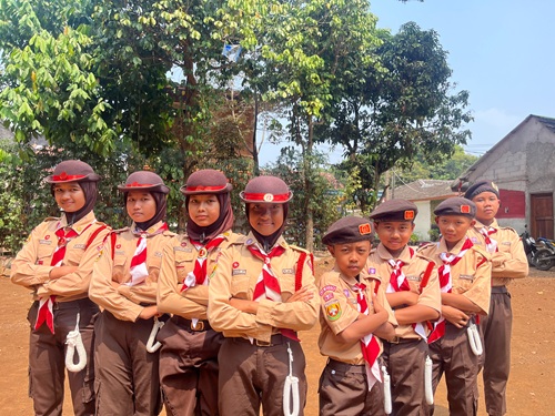 SDN Nyalindung Bersiap Ikuti Gebyar Pramuka Cileungsi Tahun 2026, Semangat Pantang Mundur Jadi Modal Utama