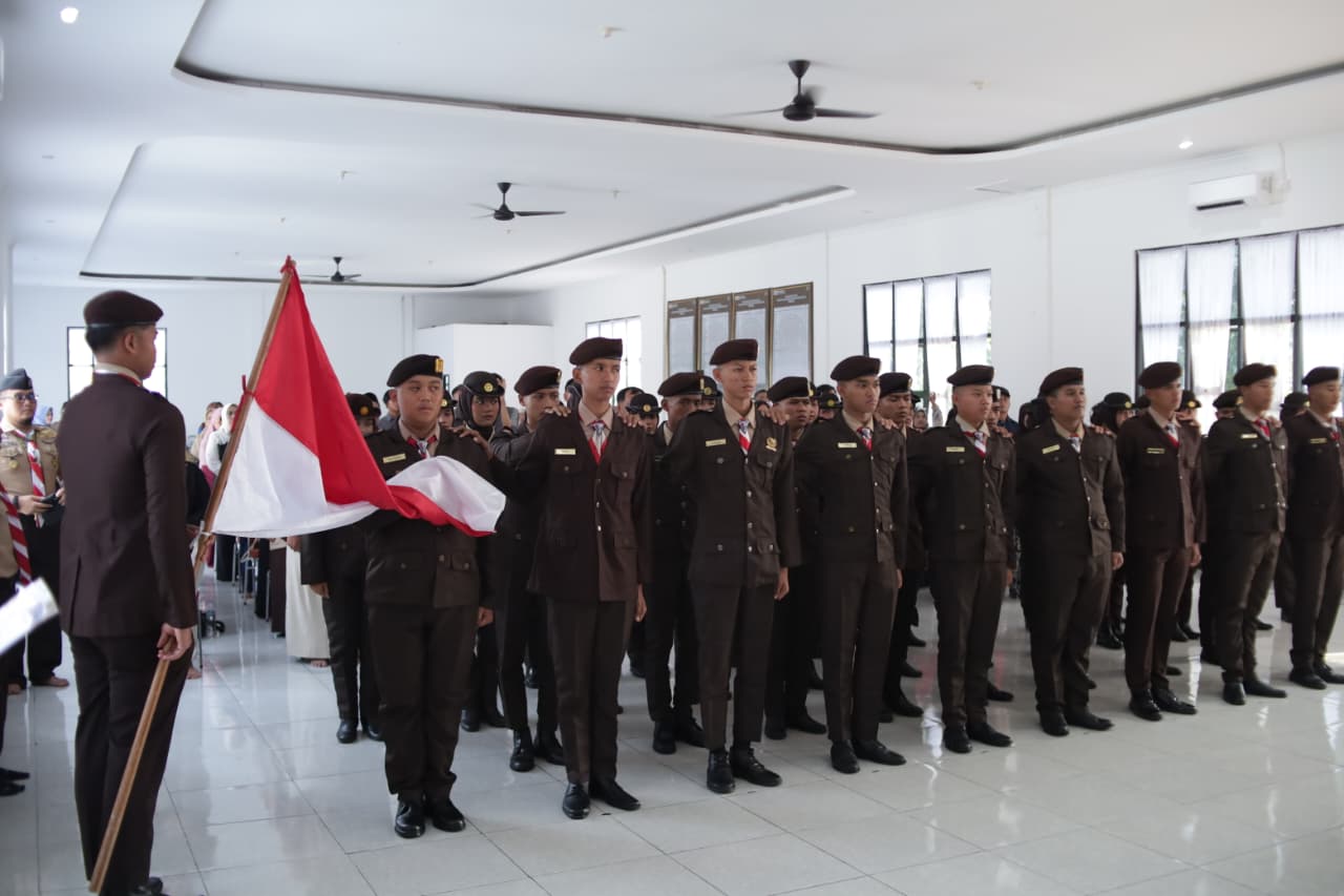 Pelantikan Unit Protokol Kujang Prayoga Kwarcab Kabupaten Bogor Berlangsung Khidmat dan Penuh Haru