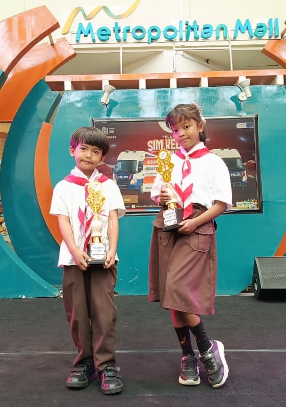 SDN Cileungsi 6 Raih Prestasi di Lomba Mewarnai Gebyar Pramuka Cileungsi 2026