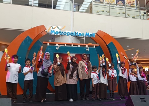 Semangat Peserta Didik SDN Gandoang 1 Raih Prestasi di Gebyar Pramuka Cileungsi 2026