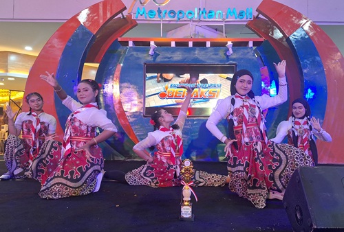 Kemandirian Tim Tari Pramuka SMAN 1 Cileungsi Raih Prestasi di Gebyar Pramuka Cileungsi Tahun 2026