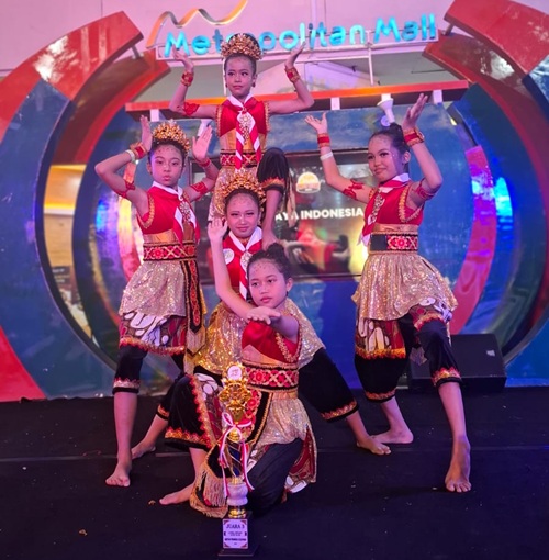 Tim Tari Pramuka SD Negeri Cibeureum Raih Juara Pada Gebyar Pramuka Cileungsi Tahun 2026