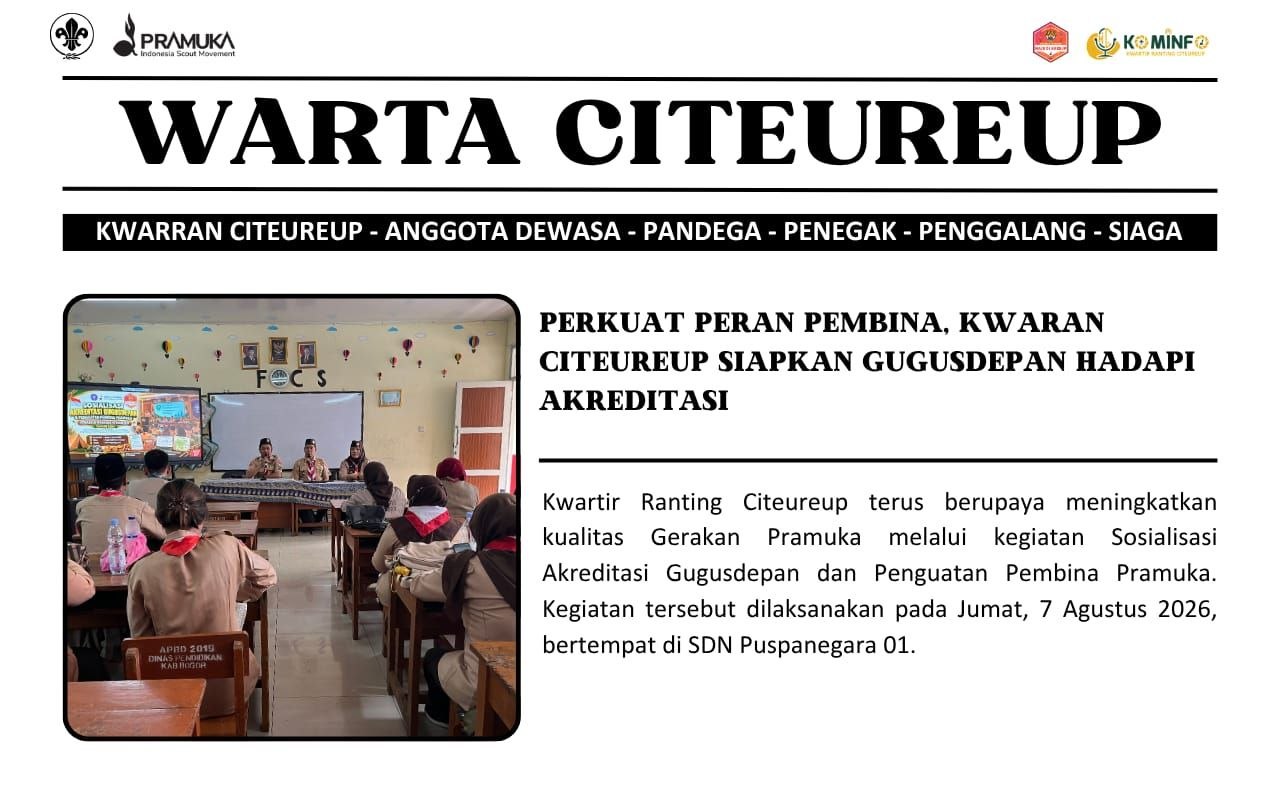 Perkuat Peran Pembina, Kwaran Citeureup Siapkan Gugusdepan Hadapi Akreditasi