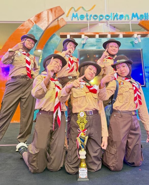 Pramuka SDN Cibeureum Raih Juara 1 Semaphore Dance Gebyar Pramuka Cileungsi Tahun 2026