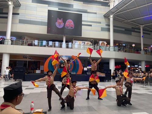 Tim Semaphore Dance Pramuka SDN Gandoang 01 Raih Juara 2