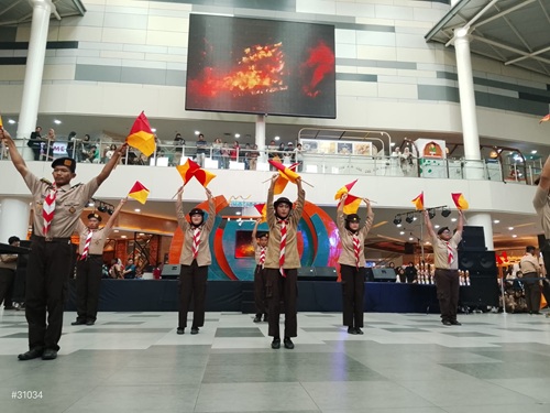 Pramuka SMKN 1 Cileungsi Raih Prestasi di Lomba Semaphore Dance