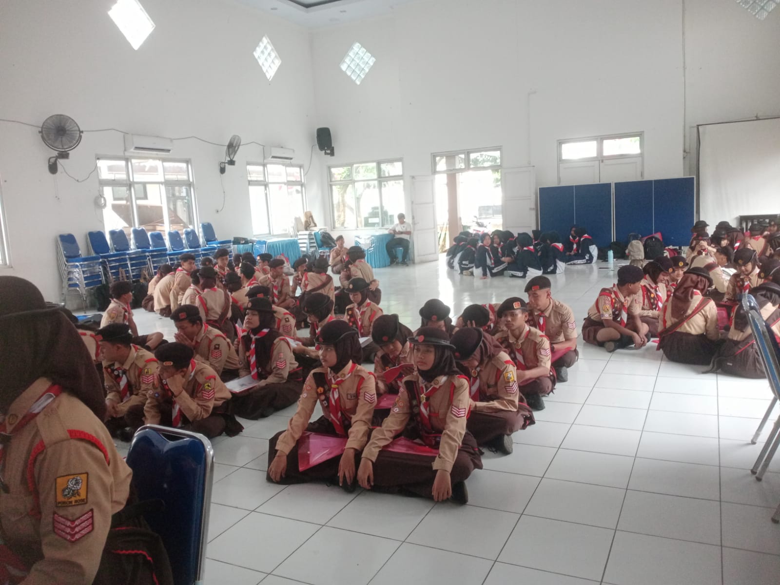 Memantapkan persiapan, calon Pramuka Penggalang Garuda lanjutkan pembinaan pada pertemuan II