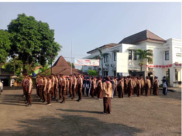 Memantapkan persiapan, calon Pramuka Penggalang Garuda lanjutkan pembinaan pada pertemuan II