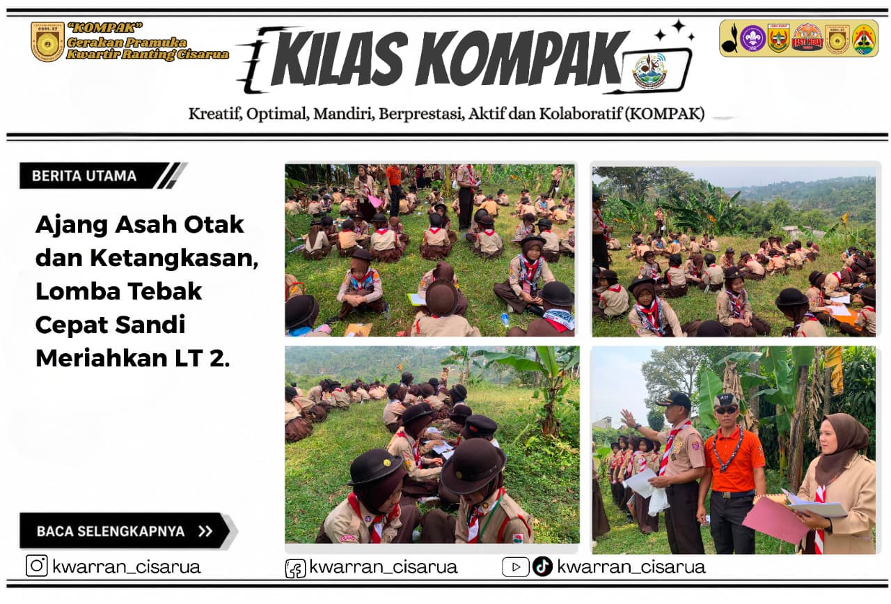 Ajang Asah Otak dan Ketangkasan, Lomba Tebak Cepat Sandi Meriahkan LT 2