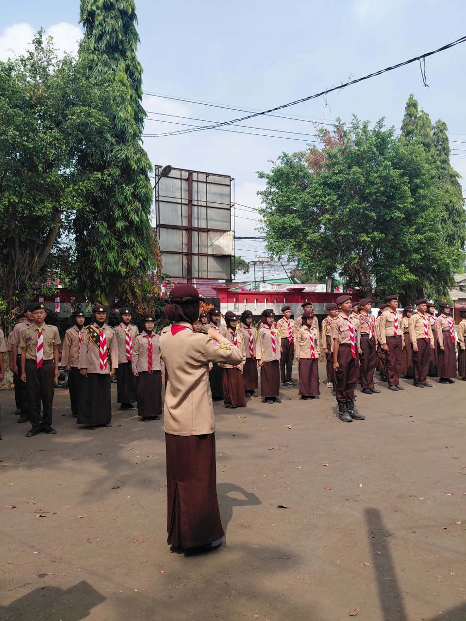Seleksi Petugas Upacara Hari Pramuka Kwaran Parungpanjang Resmi Ditutup