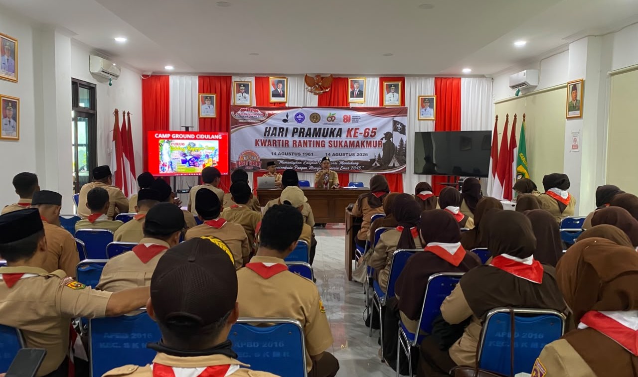 Kwarran Sukamakmur Gelar Rapat Teknis Jambore Ranting Tahun 2026