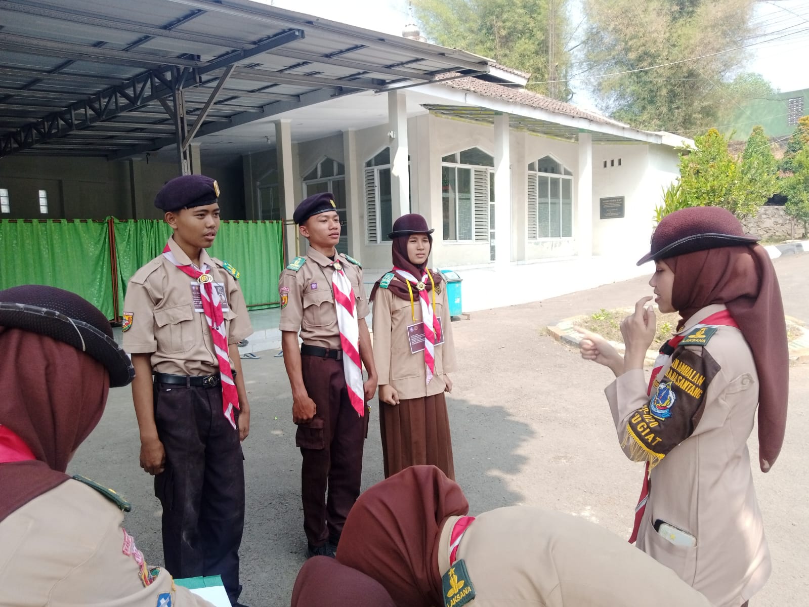 Pelantikan Bantara Susulan Ambalan Raden Kian Santang dan Nyi Rara Santang Bekali Peserta dengan Keagamaan, Kepramukaan, dan P3K