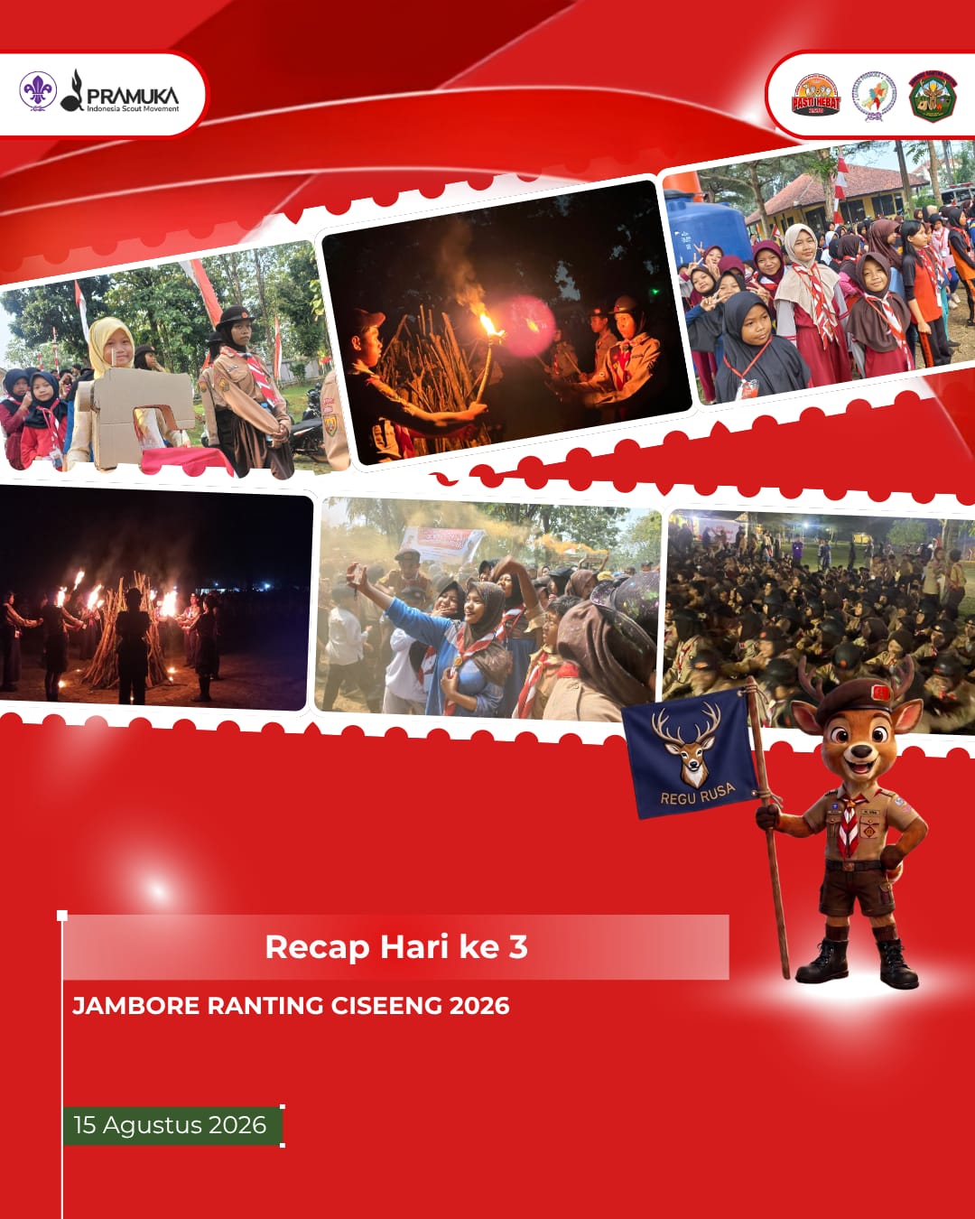 Langkah Terakhir, Kenangan Tak Berakhir: Jambore Ranting Ciseeng 2026 Resmi Ditutup ⚜️🏕️