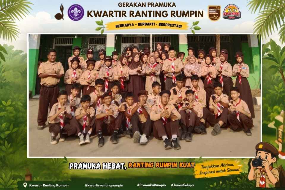 Semarak Hari Pramuka ke-65, MTs Raudhatussaadah Kobarkan Semangat Persaudaraan dan Pengabdian