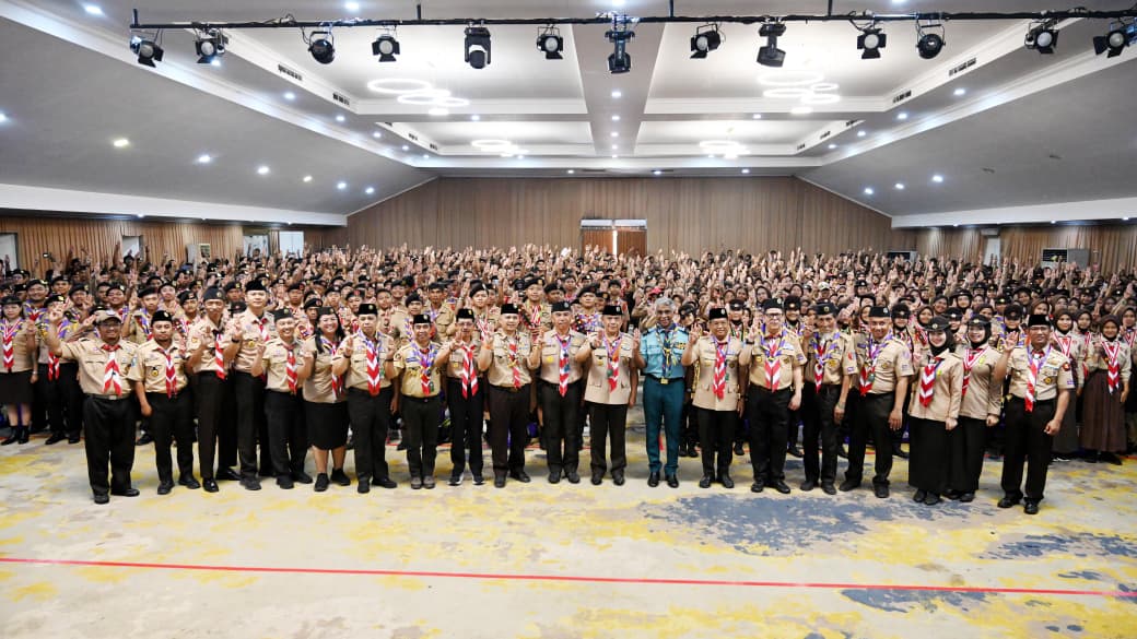 Pramuka Garuda Kwarran Jonggol Ikuti Grand Inauguration & Gathering ATAS ke-4 di Buperta Cibubur