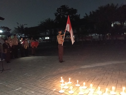 Kwarran Cileungsi Gelar Ulang Janji Pramuka, Perkuat Komitmen terhadap Tri Satya