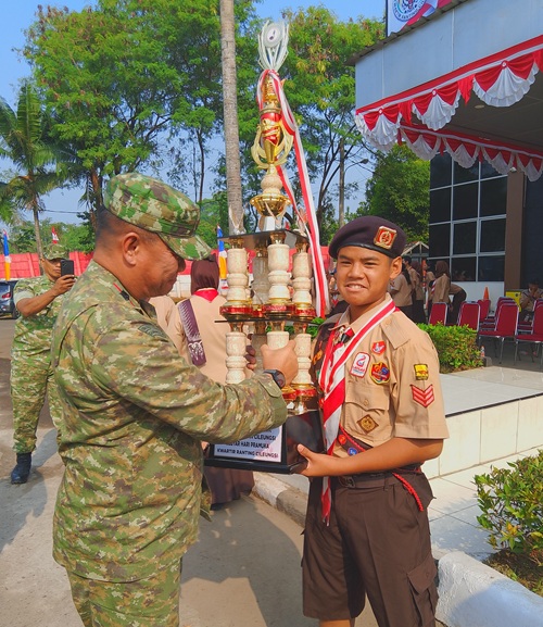 Pramuka SMPN 1 Cileungsi Raih Juara Umum Gebyar Pramuka Cileungsi 2026 Kategori Gudep SMP/MTs