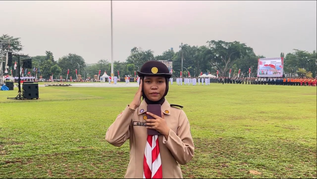 Merah Putih Kembali Diturunkan dengan Khidmat, Menutup Rangkaian Peringatan HUT ke-81 RI di Tegar Beriman