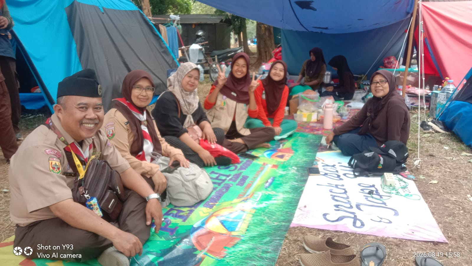 Dari Sukaraja untuk Jamnas XII: Silaturahmi Penuh Kehangatan di Camp Putri Kabupaten Bogor