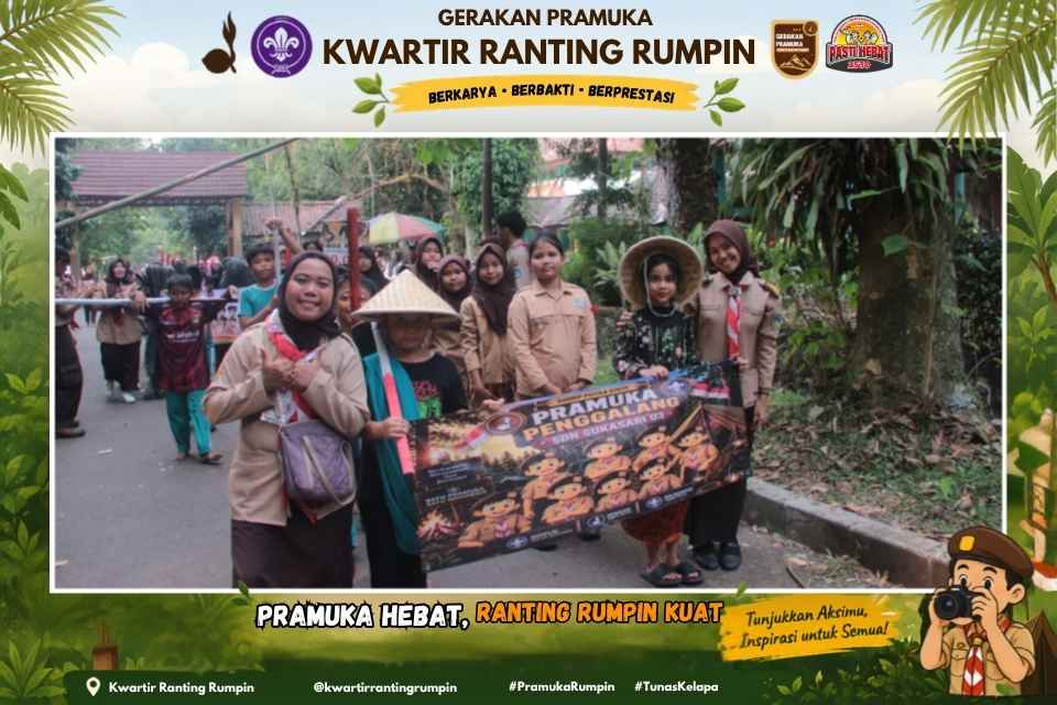 Semarak Karnaval Kemerdekaan, 1.500 Penggalang Ramaikan Jambore Ranting Rumpin 2026