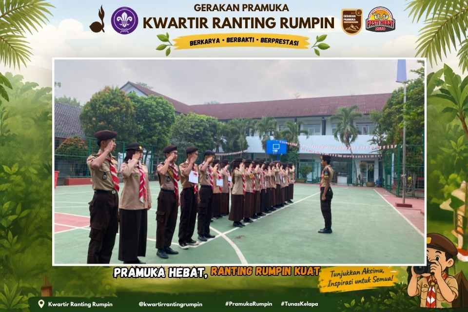 Dari Halaman Sekolah, Semangat Pramuka SMAN 1 Rumpin Kembali Menyala