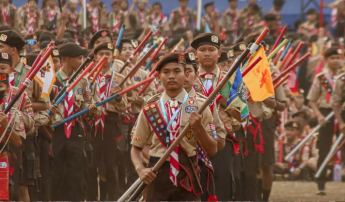 Barisan Terdepan Nusantara! Kontingen Kabupaten Bogor Sukses Memukau Pembukaan Jamnas XII 2026