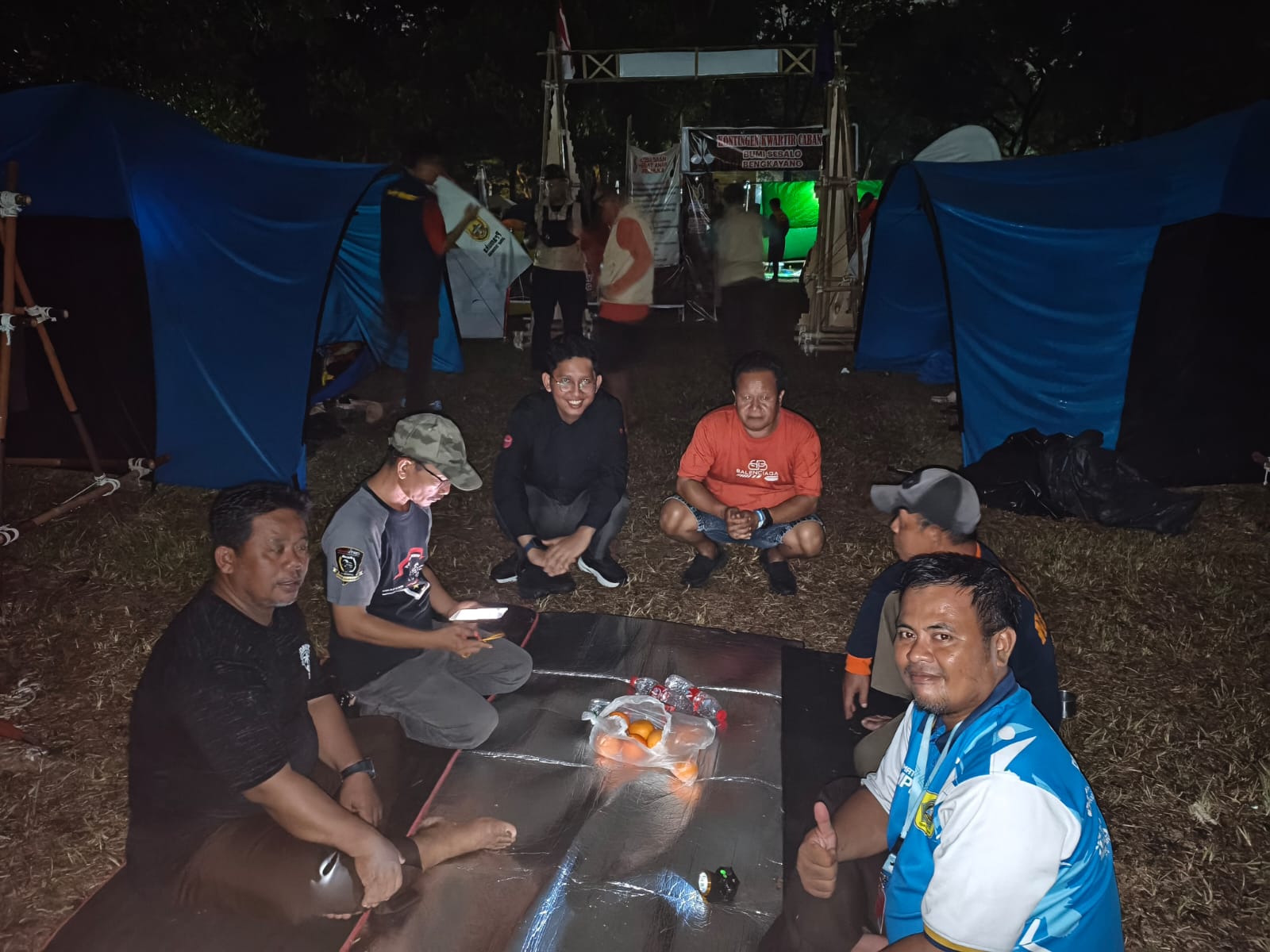 TIM PENDUKUNG SARANA BUPER CIMANDALA DATANG, SEMANGAT KONTINGEN KABUPATEN BOGOR MAKIN MEMBARA DI JAMNAS XII!